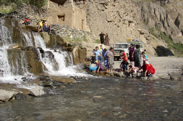 Bij waterval